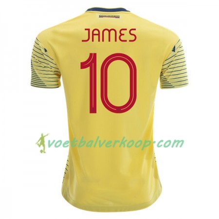 Colombia James Rodriguez 10 Thuisshirt Copa América 2019